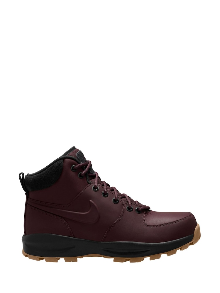 Nike Red Manoa Leather Boots - Image 1 of 4
