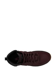 Nike Red Manoa Leather Boots - Image 3 of 4