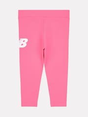 New Balance Pink Kids Graphic Leggings - Image 2 of 3