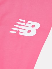 New Balance Pink Kids Graphic Leggings - Image 3 of 3