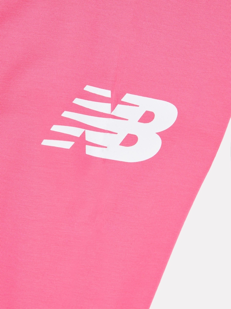 New Balance Pink Kids Graphic Leggings - Image 3 of 3