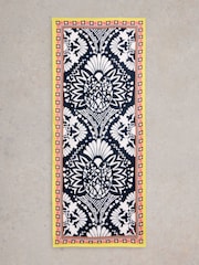 White Stuff Blue Calypso Printed Scarf - Image 2 of 3