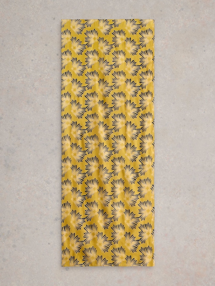 White Stuff Yellow Sundance Floral Printed Scarf - Image 2 of 3 White Stuff Yellow Sundance Floral Printed Scarf - Image 2 of 3