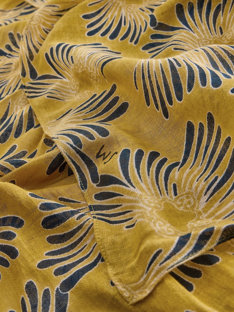 White Stuff Yellow Sundance Floral Printed Scarf - Image 3 of 3 White Stuff Yellow Sundance Floral Printed Scarf - Image 3 of 3