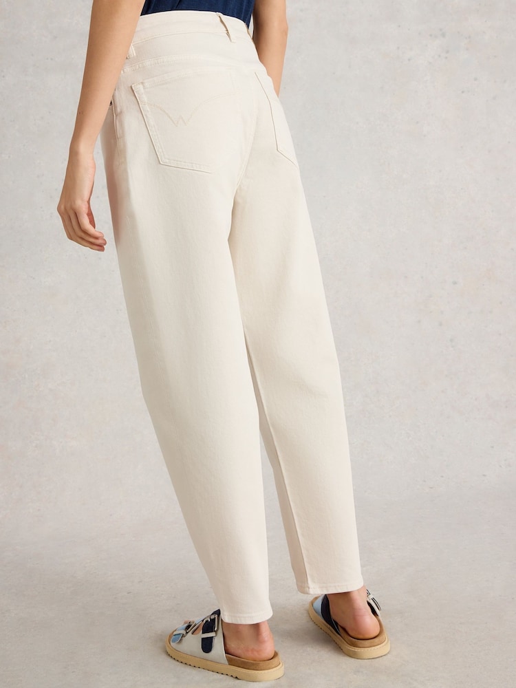 White Stuff Natural Tilly Tapered Jeans - Image 2 of 4