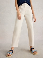White Stuff Natural Tilly Tapered Jeans - Image 3 of 4