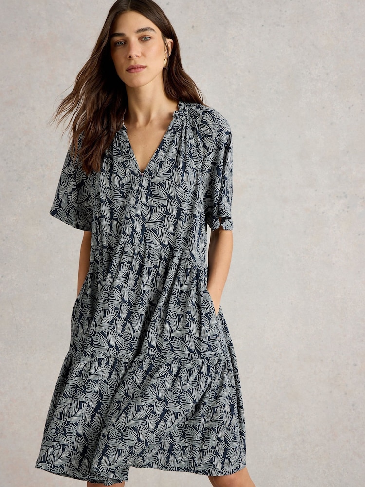 White Stuff Sophia Crinkle Dress - Imagen 1 de 6