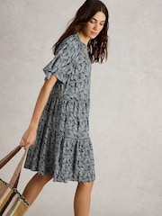 White Stuff Sophia Crinkle Dress - Imagen 3 de 6