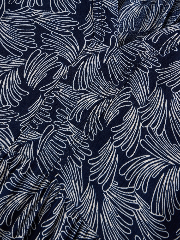 White Stuff Blue Sophia Crinkle Dress - Image 6 of 6 White Stuff Blue Sophia Crinkle Dress - Image 6 of 6