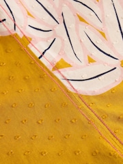 White Stuff Yellow Ellie 100% Organic Cotton Shirt - Image 6 of 6