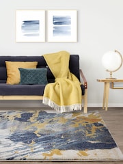 Asiatic Rugs Blue Nova Sonic Abstract Rug - Image 1 of 6