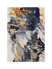 Asiatic Rugs Blue Nova Sonic Abstract Rug - Image 6 of 6