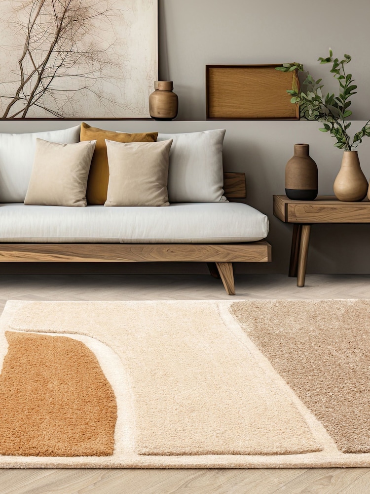 Asiatic Rugs Cream Horizon Cosy Boho Rug - Image 1 of 6