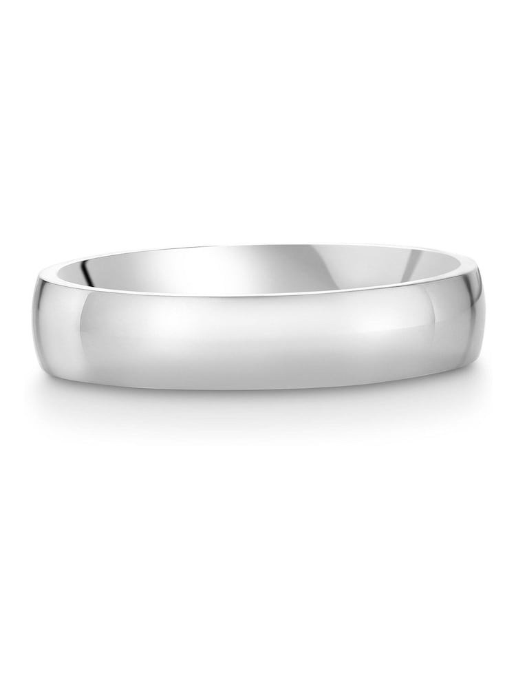 Beaverbrooks Silver 5mm Men's Ring - Image 1 of 2 Beaverbrooks Silver 5mm Men's Ring - Image 1 of 2