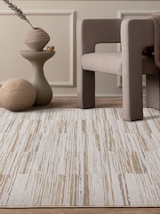 Asiatic Rugs Beige Anders Stripe Rug - Image 1 of 6