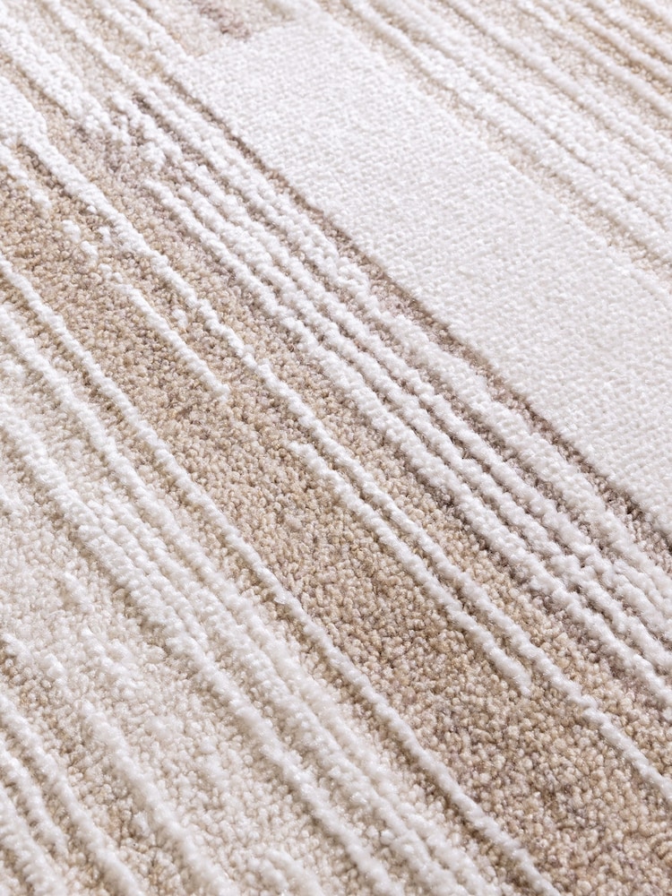 Asiatic Rugs Beige Anders Stripe Rug - Image 7 of 7