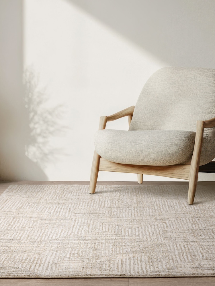 Asiatic Rugs Beige Laurent Geo Rug - Image 1 of 6