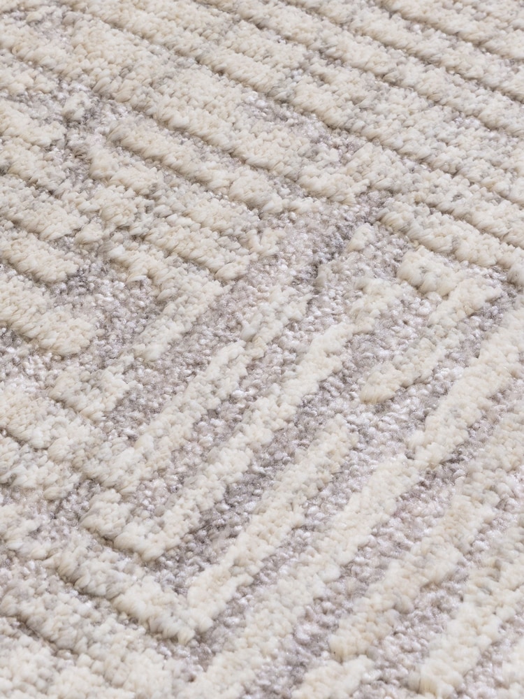 Asiatic Rugs Grey Laurent Geo Rug - Image 3 of 3