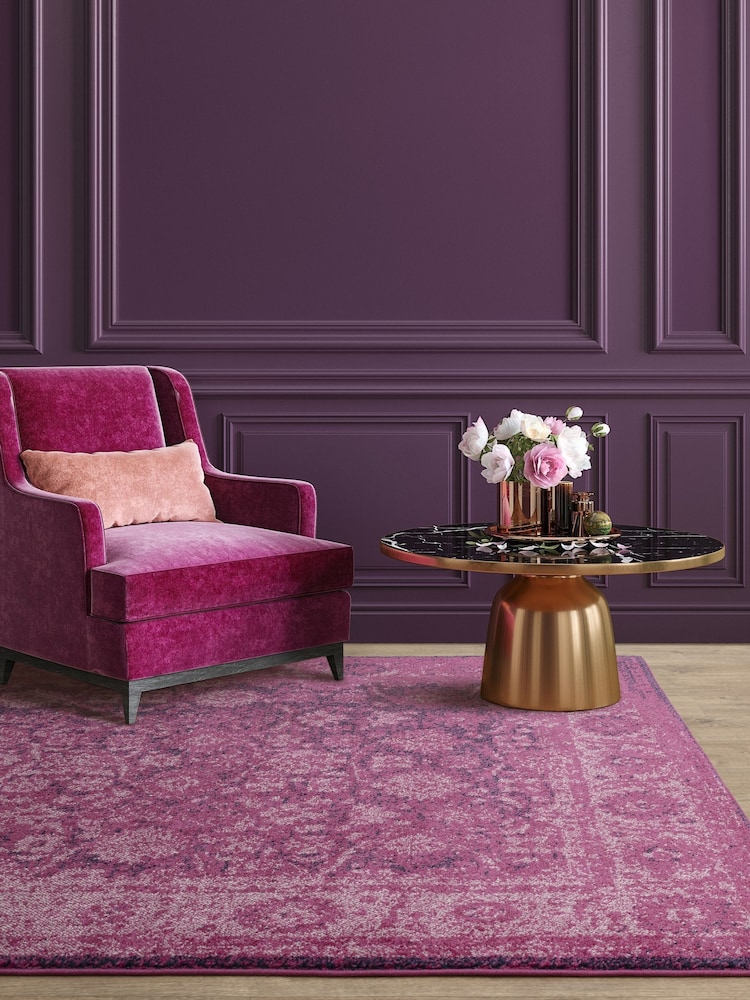 Asiatic Rugs Pink Muse Heritage Rug - Image 1 of 6 Asiatic Rugs Pink Muse Heritage Rug - Image 1 of 6