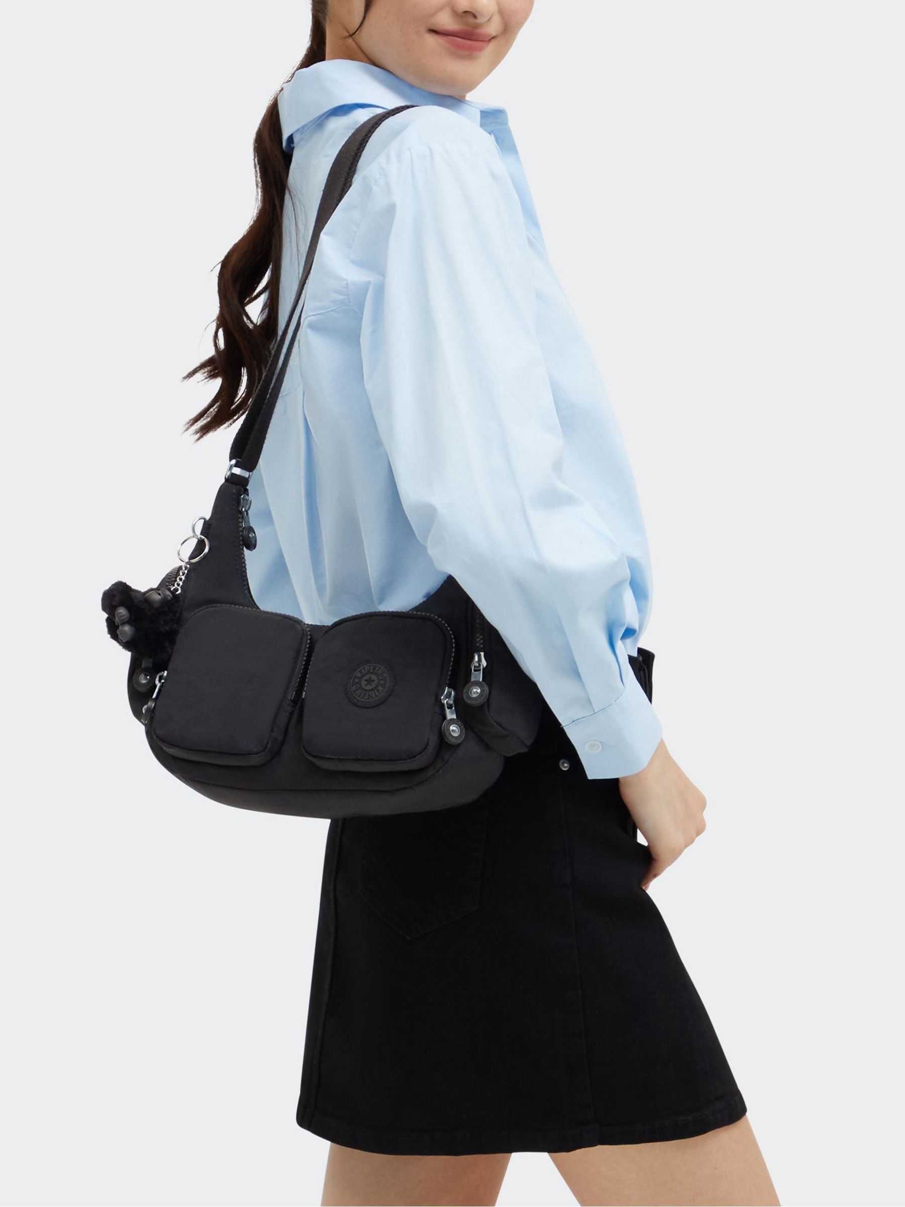 Buy Kipling RIKKA S Black Noir Black Bag from the Next UK online shop