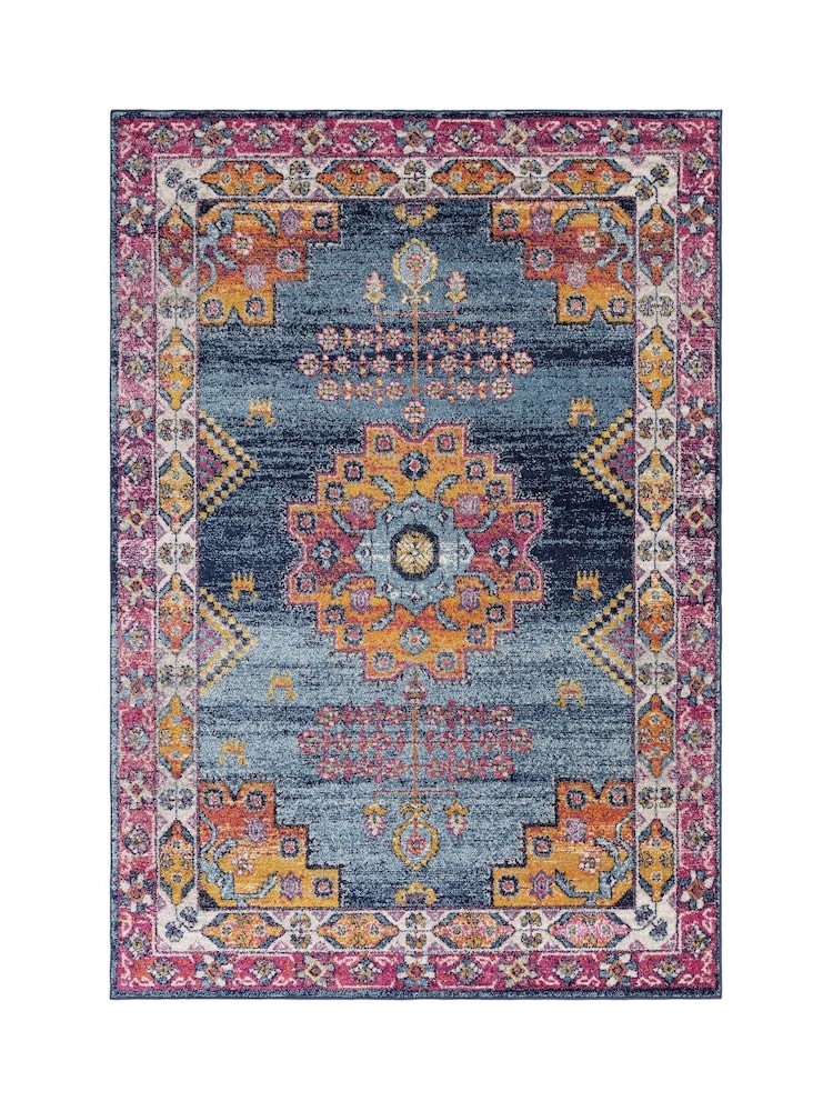Asiatic Rugs Multi Muse Medallion Bright Rug - Image 2 of 6 Asiatic Rugs Multi Muse Medallion Bright Rug - Image 2 of 6