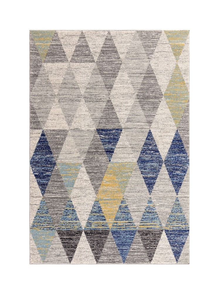Asiatic Rugs Blue Muse Harlequin Rug - Image 2 of 6