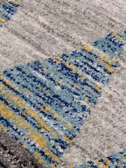 Asiatic Rugs Blue Muse Harlequin Rug - Image 4 of 6