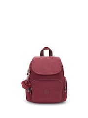 Kipling Red City Zip Mini Lounge Wine - Image 1 of 6