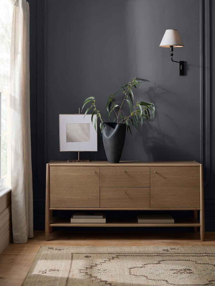 Mid Natural Farndon N. Premium Large Sideboard - Image 2 of 13