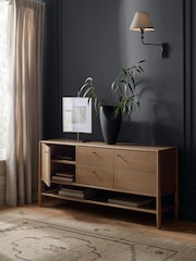 Mid Natural Farndon N. Premium Large Sideboard - Image 3 of 13