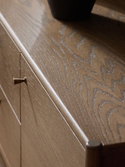 Mid Natural Farndon N. Premium Large Sideboard - Image 6 of 13