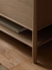 Mid Natural Farndon N. Premium Large Sideboard - Image 7 of 13