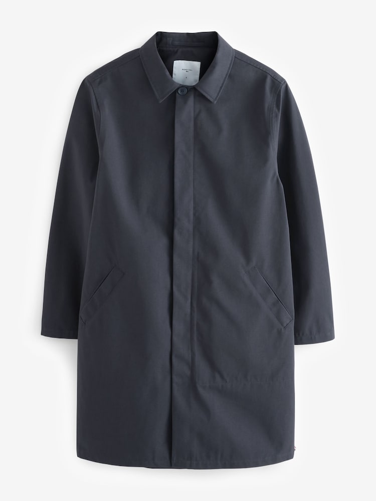 Percival Blue Greyson Long Waterproof Trench Coat - Image 1 of 1