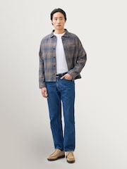 Percival Brown Luton Check Overshirt - Image 6 of 9