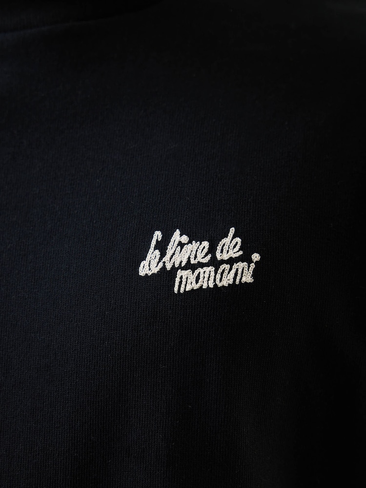 Percival Black Le Livre De Mon Ami Oversized T-Shirt - Image 6 of 6