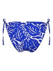 Pour Moi Blue Tie Side Laguna Beach Reversible Bikini Bottom - Image 4 of 4