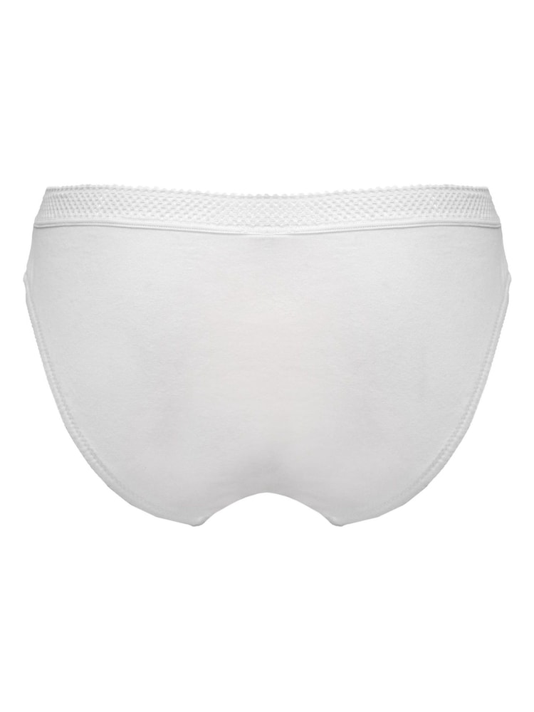 Pour Moi White Love To Lounge Briefs - Image 4 of 4