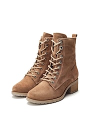 Moda in Pelle BEZZIE LACE UP LEATHER ANKLE BOOT - Image 3 of 4