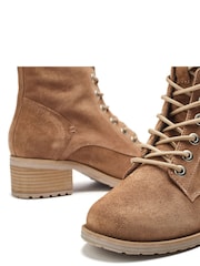 Moda in Pelle BEZZIE LACE UP LEATHER ANKLE BOOT - Image 5 of 5