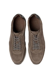 Loake Grey Suede Trainers - Image 3 of 3