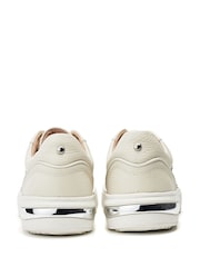 Moda in Pelle Bay Studded Chunky Sole Leather Trainers - Image 3 of 4