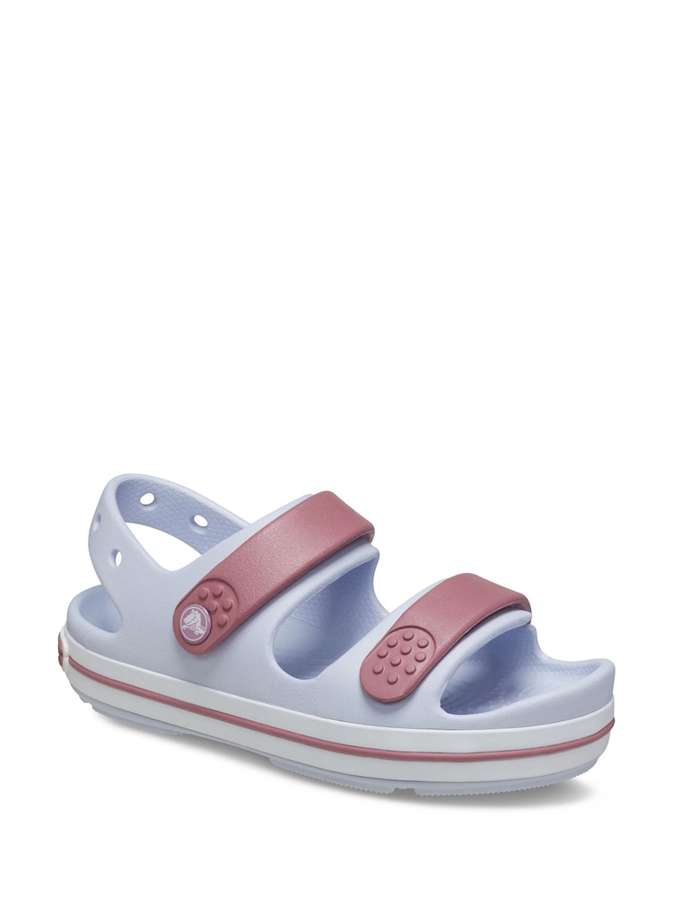 Crocs Blue Crocband Play Sandals - Image 2 of 5 Crocs Blue Crocband Play Sandals - Image 2 of 5