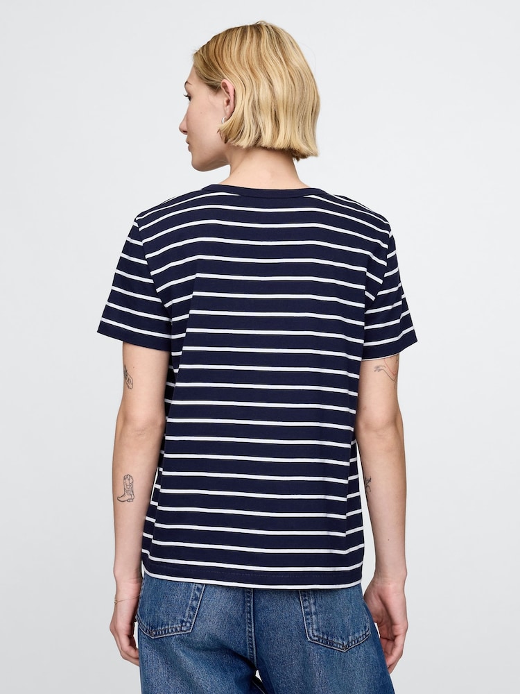 Gap Navy Blue VintageSoft T-Shirt - Image 2 of 5