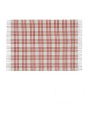 Laura Ashley Russet Padbury Check Throw - Image 5 of 5