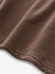 Gap Brown Heavyweight French Terry Barrel-Sleeve Sweatshirt - Image 4 of 4