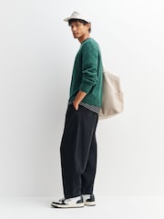 Folk Green Chain Crew Jumper - Image 4 of 4