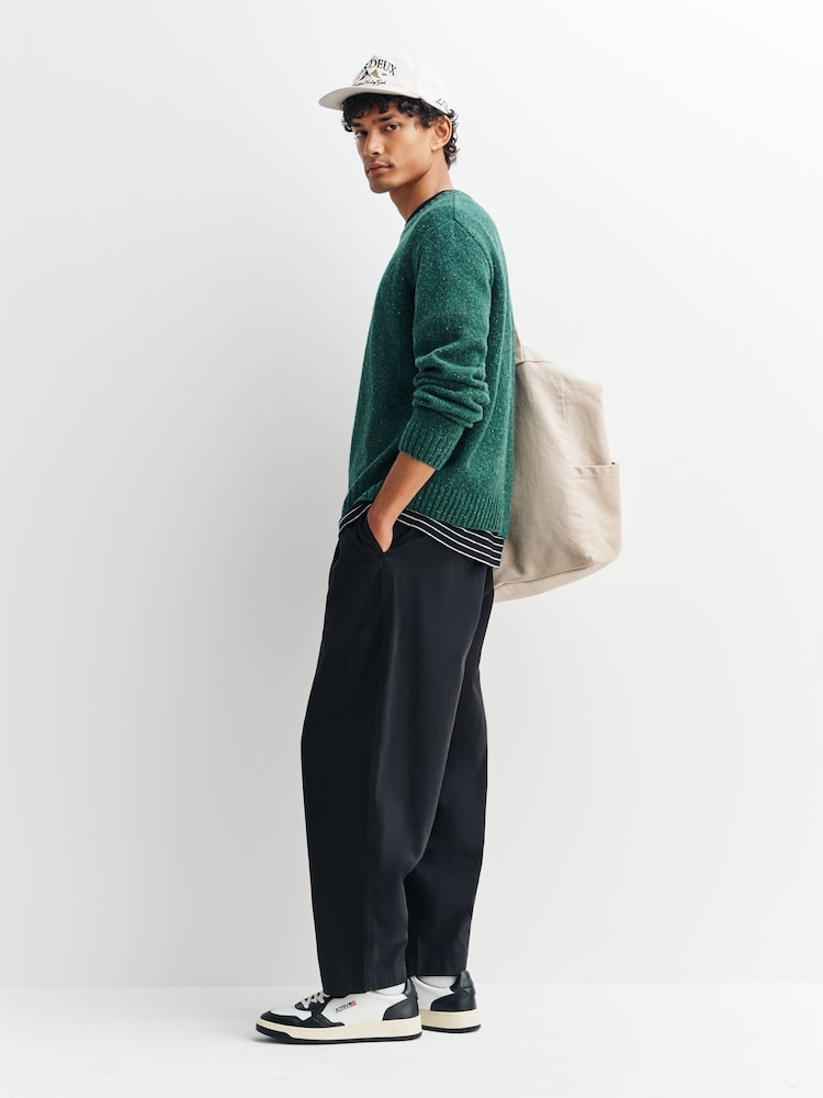 Folk Green Chain Crew Jumper - Image 4 of 4 Folk Green Chain Crew Jumper - Image 4 of 4