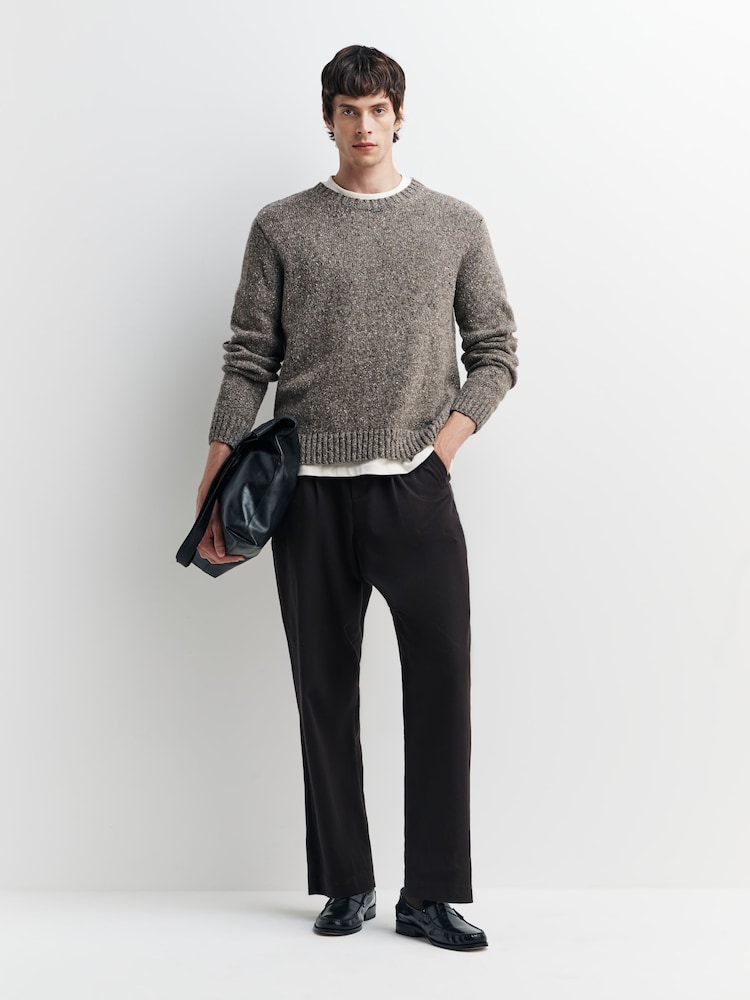 Folk Natural Chain Crew Jumper - Image 2 of 4