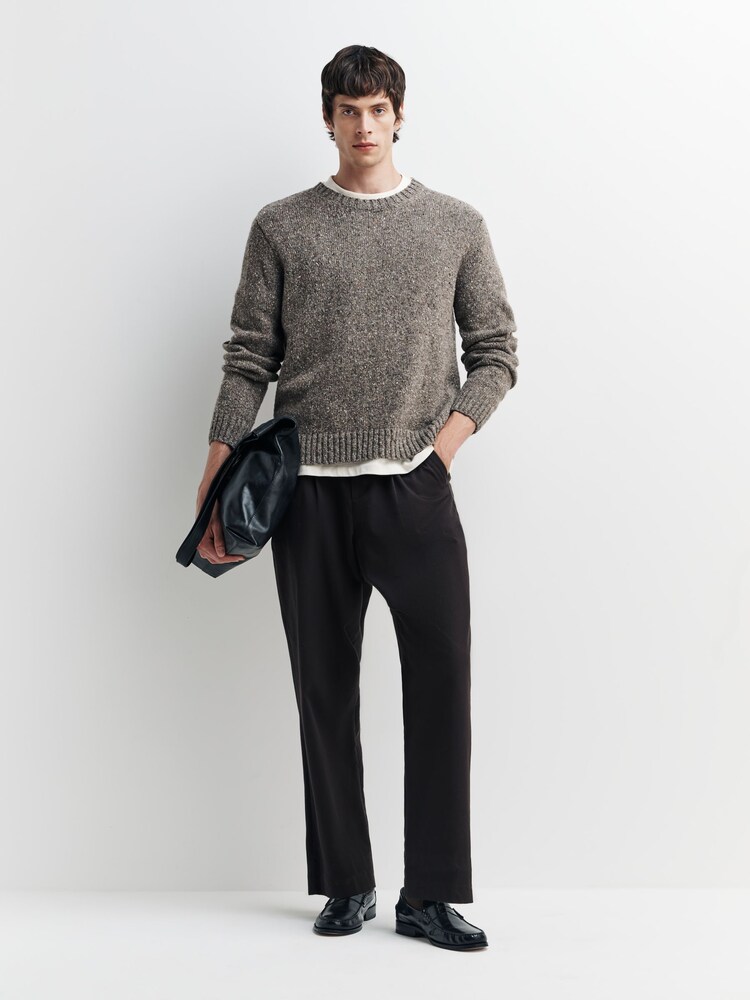 Folk Natural Chain Crew Jumper - Image 2 of 4 Folk Natural Chain Crew Jumper - Image 2 of 4