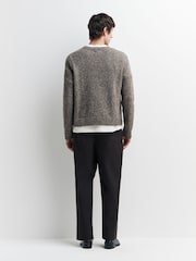 Folk Natural Chain Crew Jumper - Image 3 of 4